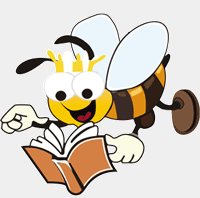 Trzy lecące pszczoły